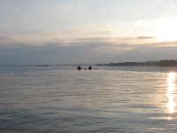 35913Cr - A week at the cottage - Kayaking on a perfect evening with Marjory - Andy.JPG